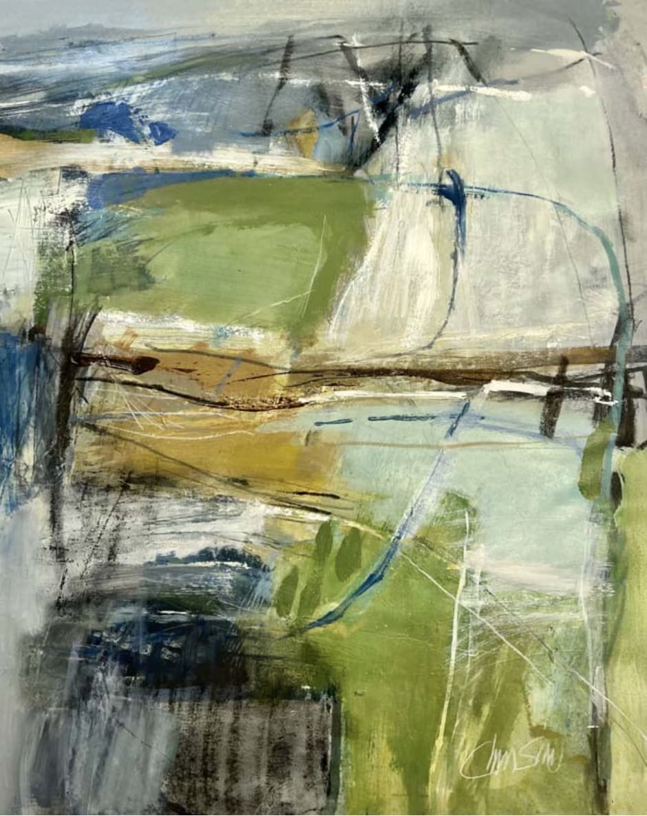 Chris Sims, The Midnight Garden (Mounted) (London Gallery)