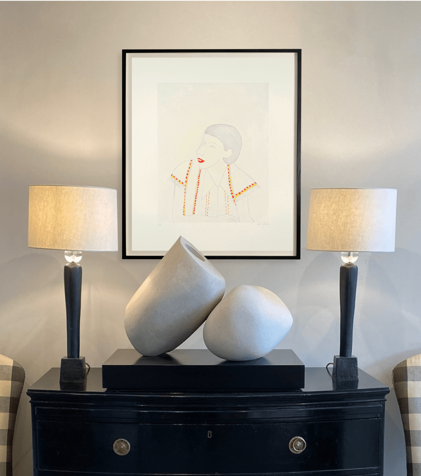 Kate Boxer, Carson McCullers (Unframed)