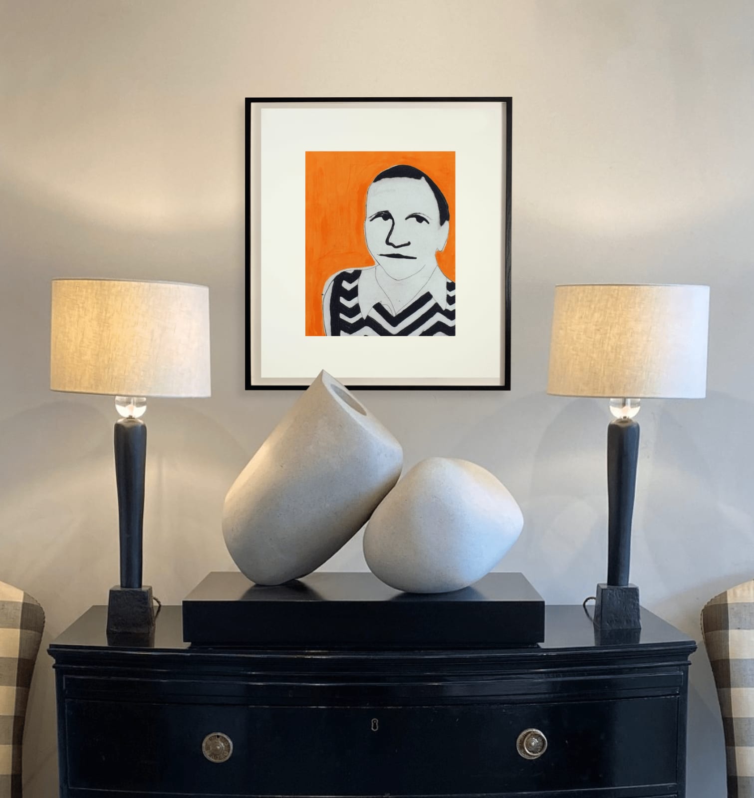 Kate Boxer, Gertrude Stein (Unframed)