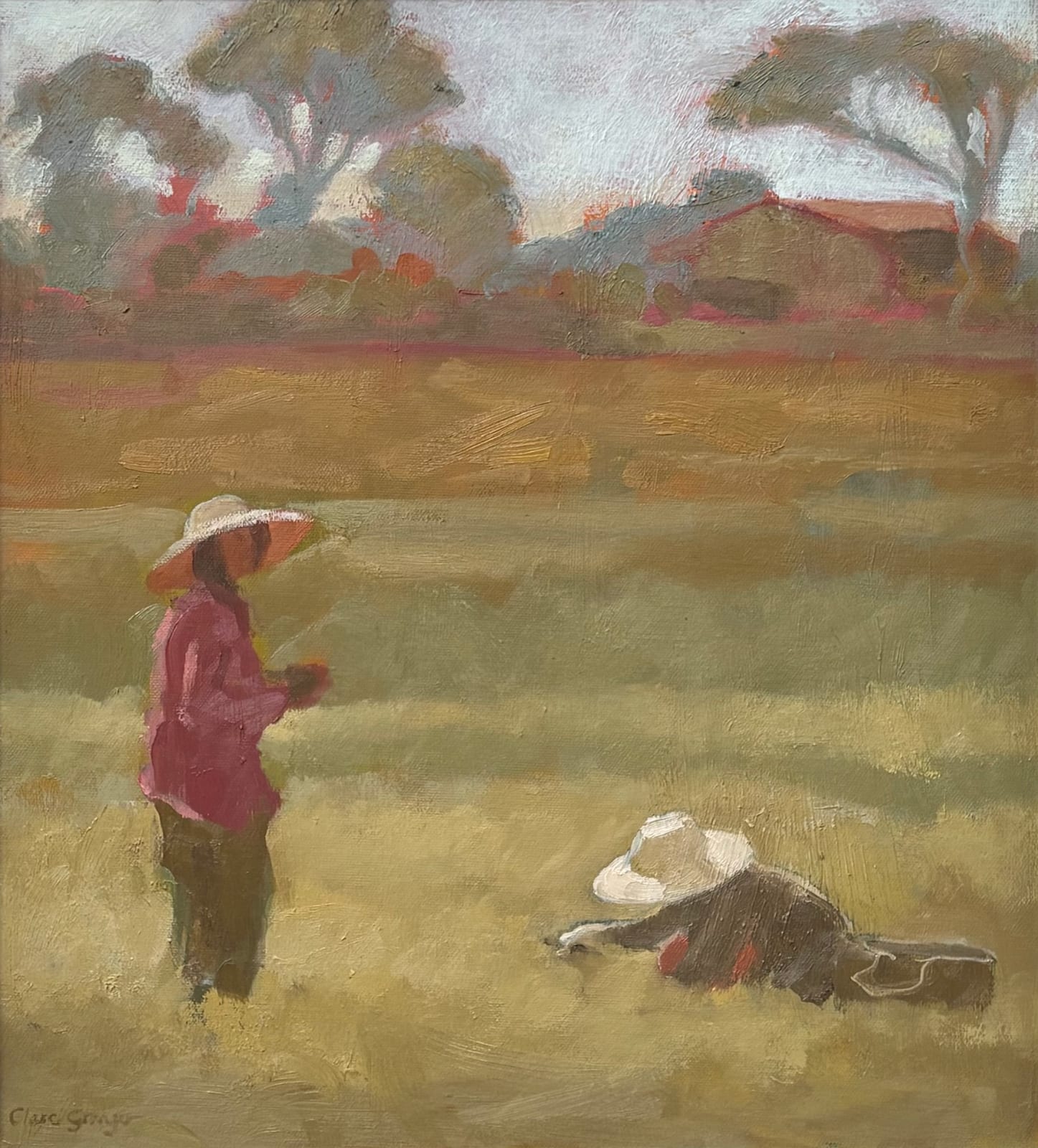 Clare Granger, Warm Afternoon in the Field