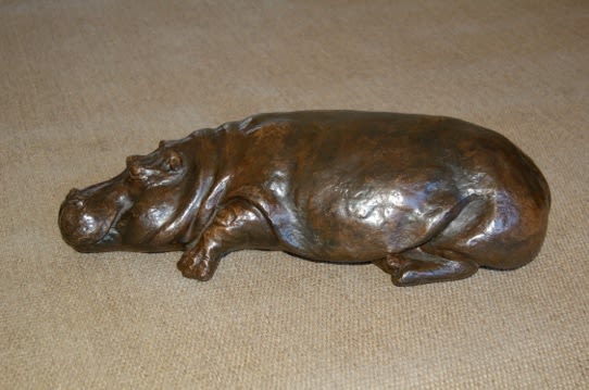 Rosalie Johnson, Small Reclining Hippo