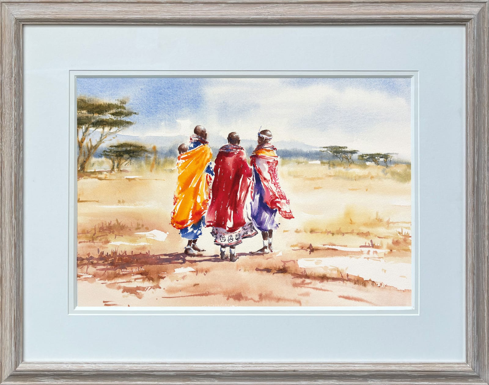 Julia Cassels, Towards the Village