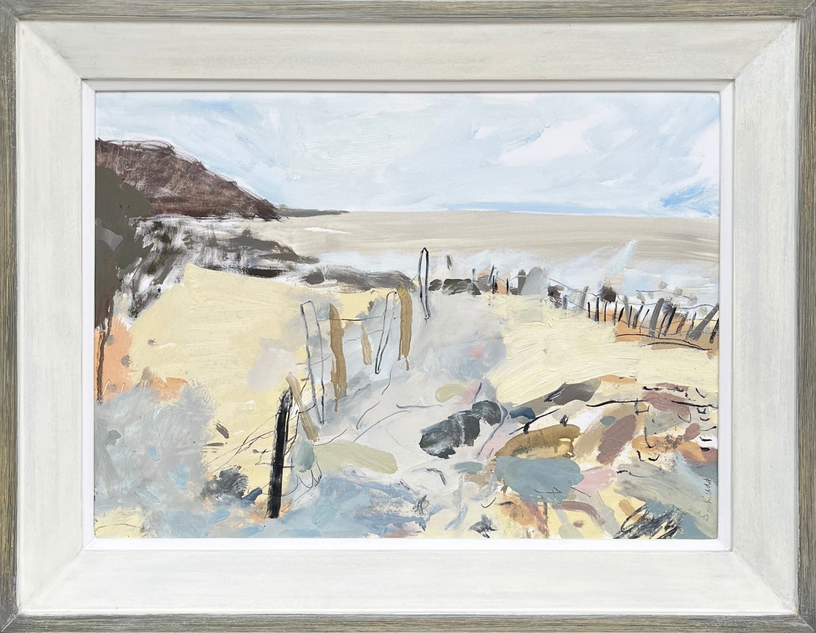 Sam Rudd, Beach (Hungerford Gallery)