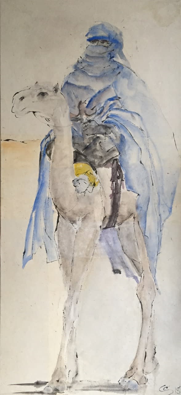 Christine Seifert, Blue Rider (Hungerford Gallery)