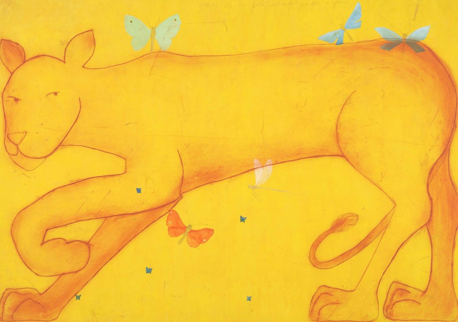 Kate Boxer, Lioness (Unframed)