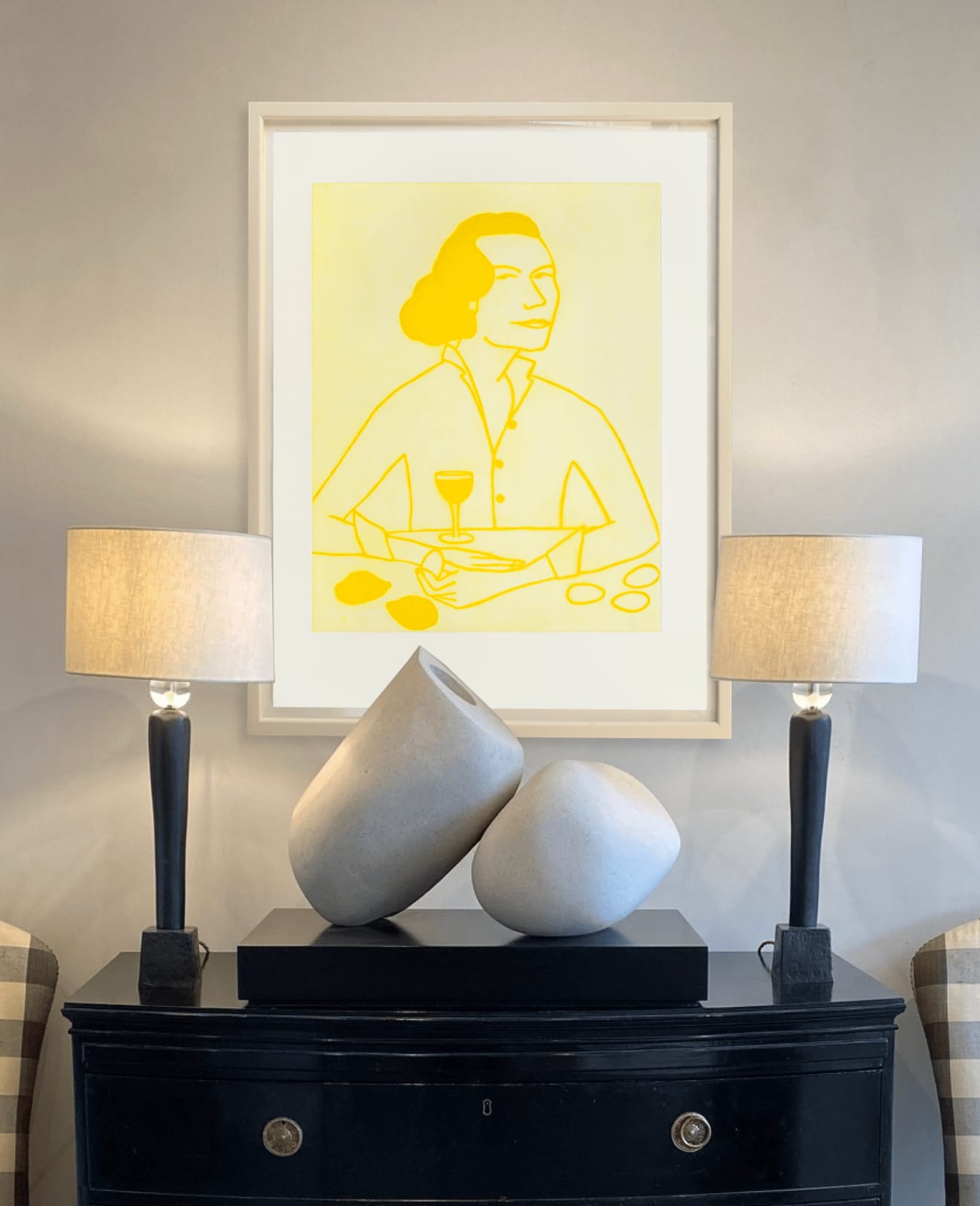 Kate Boxer, Elizabeth David (Unframed)