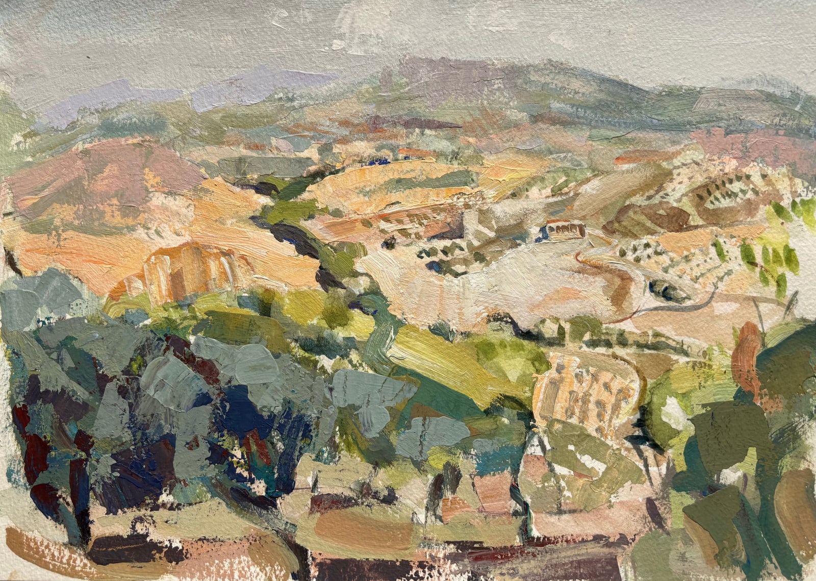 Minnie Shaw Stewart, Towards the Sierra Nevada, Andalucia (Hungerford Gallery)
