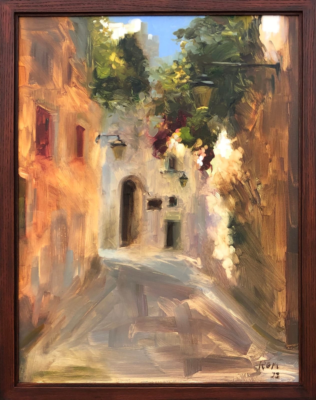 Rachel Wright, No. 2 Quiet Street in the 'Silent City' Medina (London Gallery)