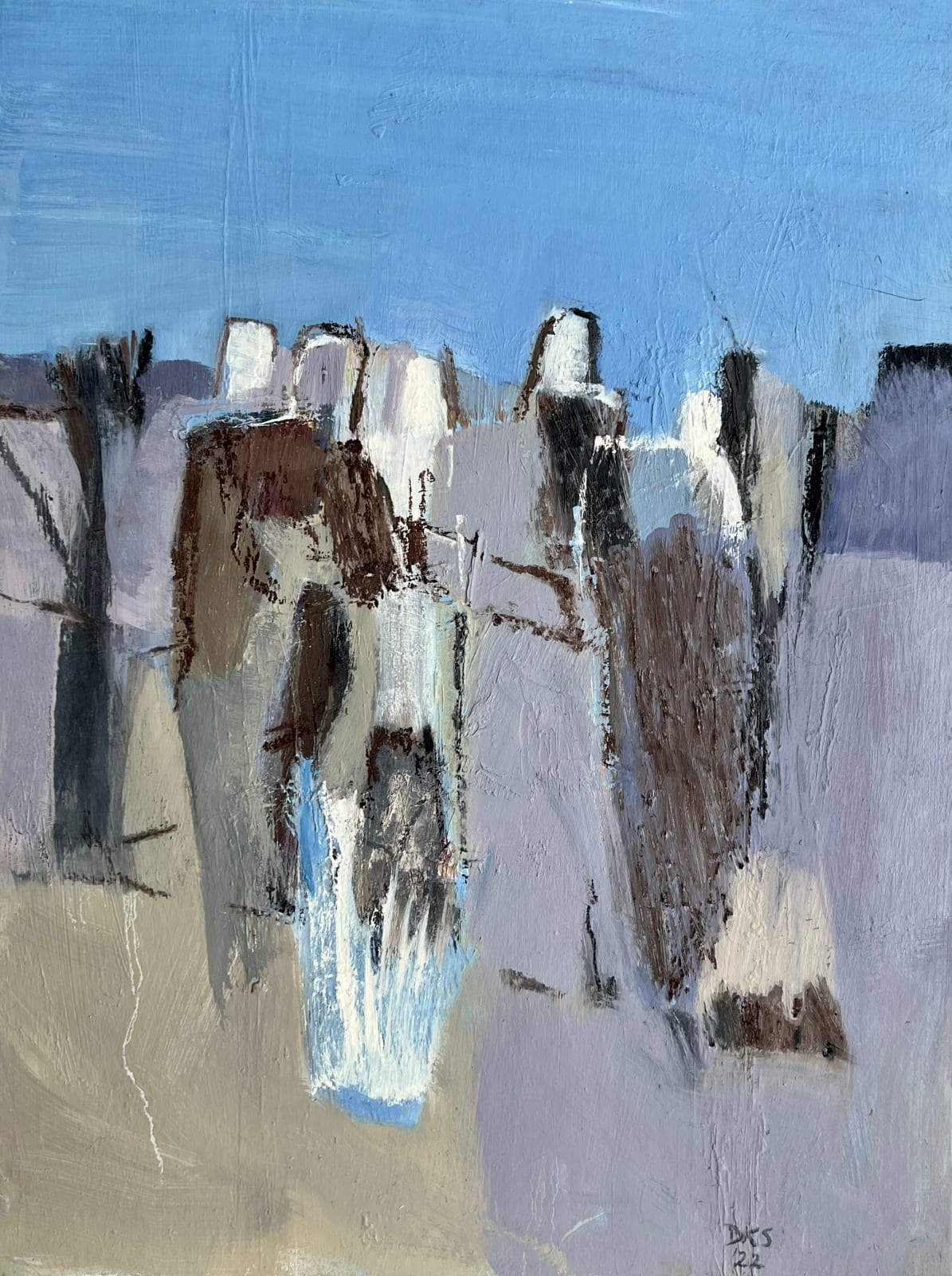 Dafila Scott, It's a Hard Road (Hungerford Gallery)
