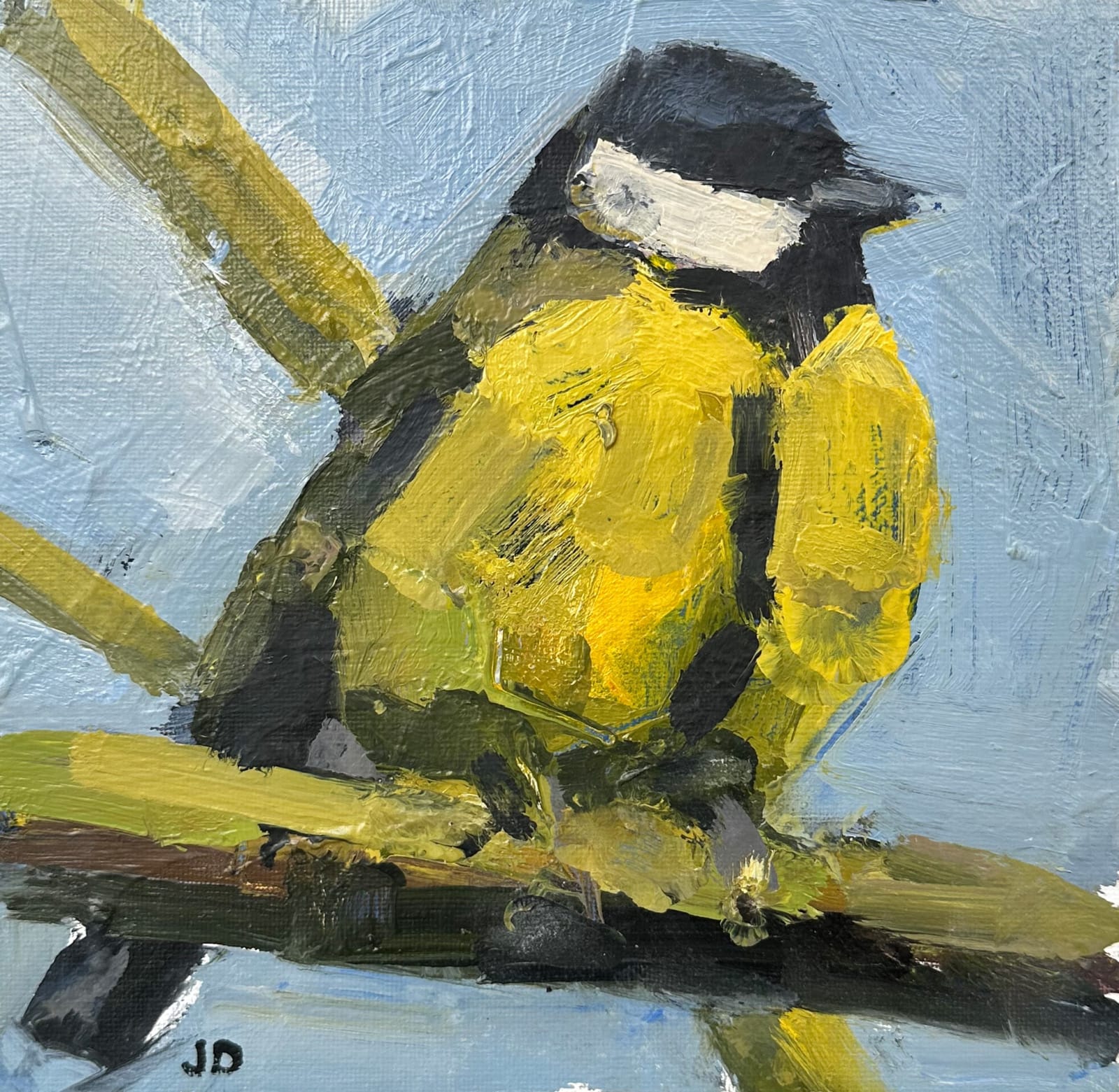 John Dobbs, Great Tit (Hungerford Gallery)