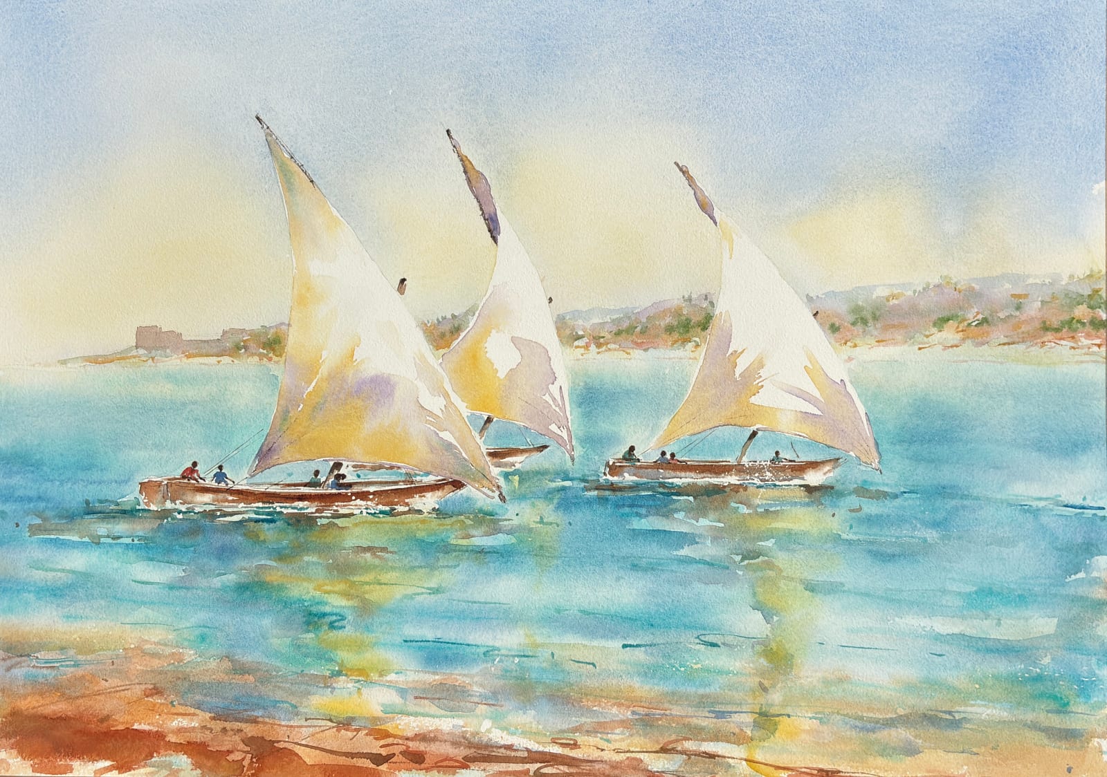 Julia Cassels, Dhows of Lamu