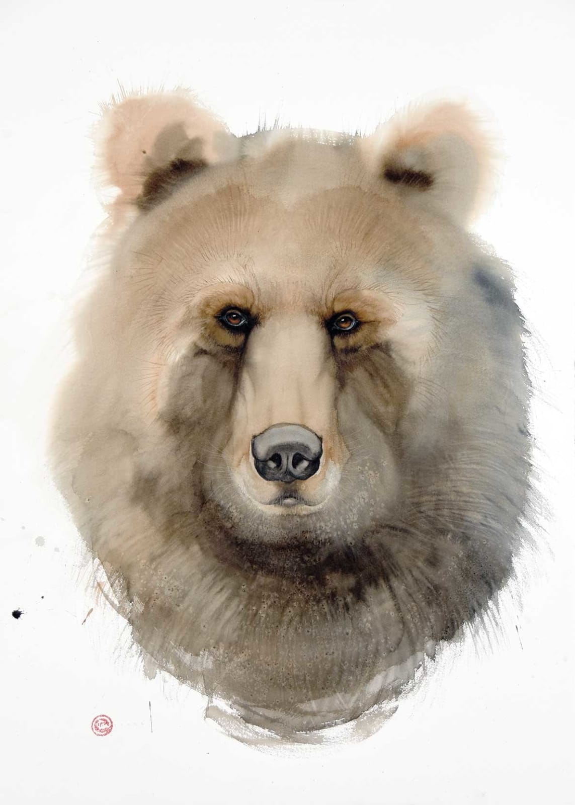 Karl Martens, Brown Bear (Unframed)