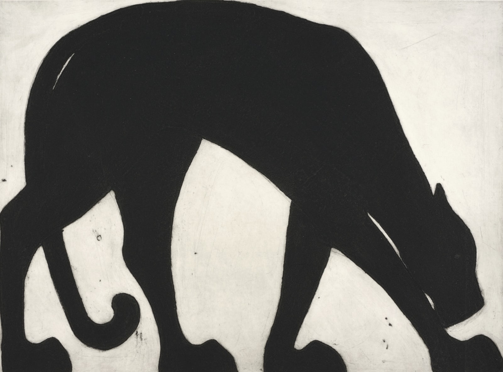 Kate Boxer, Black Panther (Unframed)