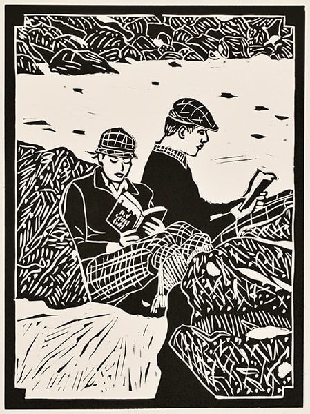 Dione Verulam, Months of the Year Series: April (Unframed)