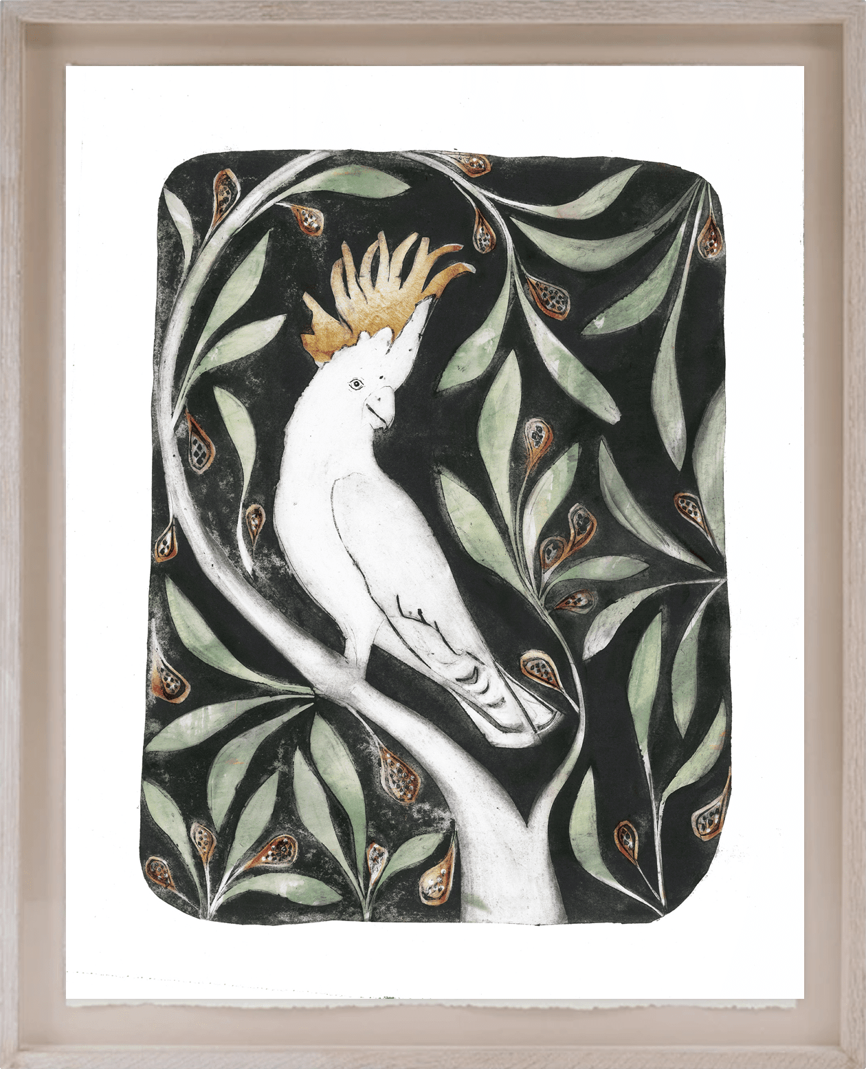 Beatrice Forshall, Yellow Crested Cockatoo (Unframed)