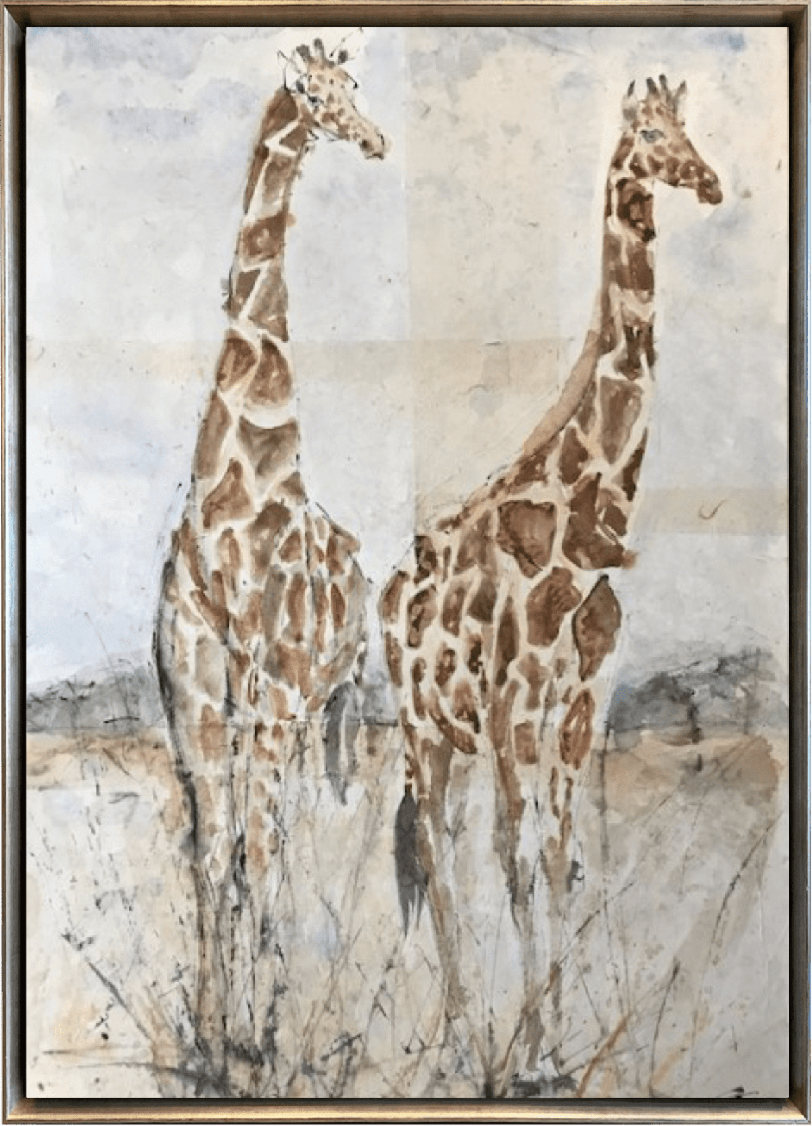 Christine Seifert, Giraffes (Hungerford Gallery)