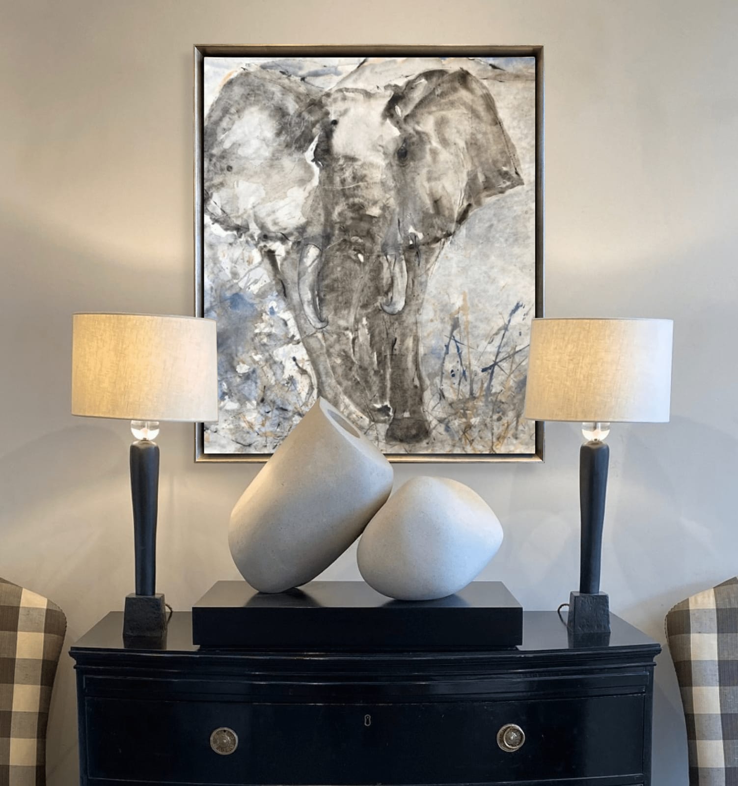 Christine Seifert, Elephant (Hungerford Gallery)
