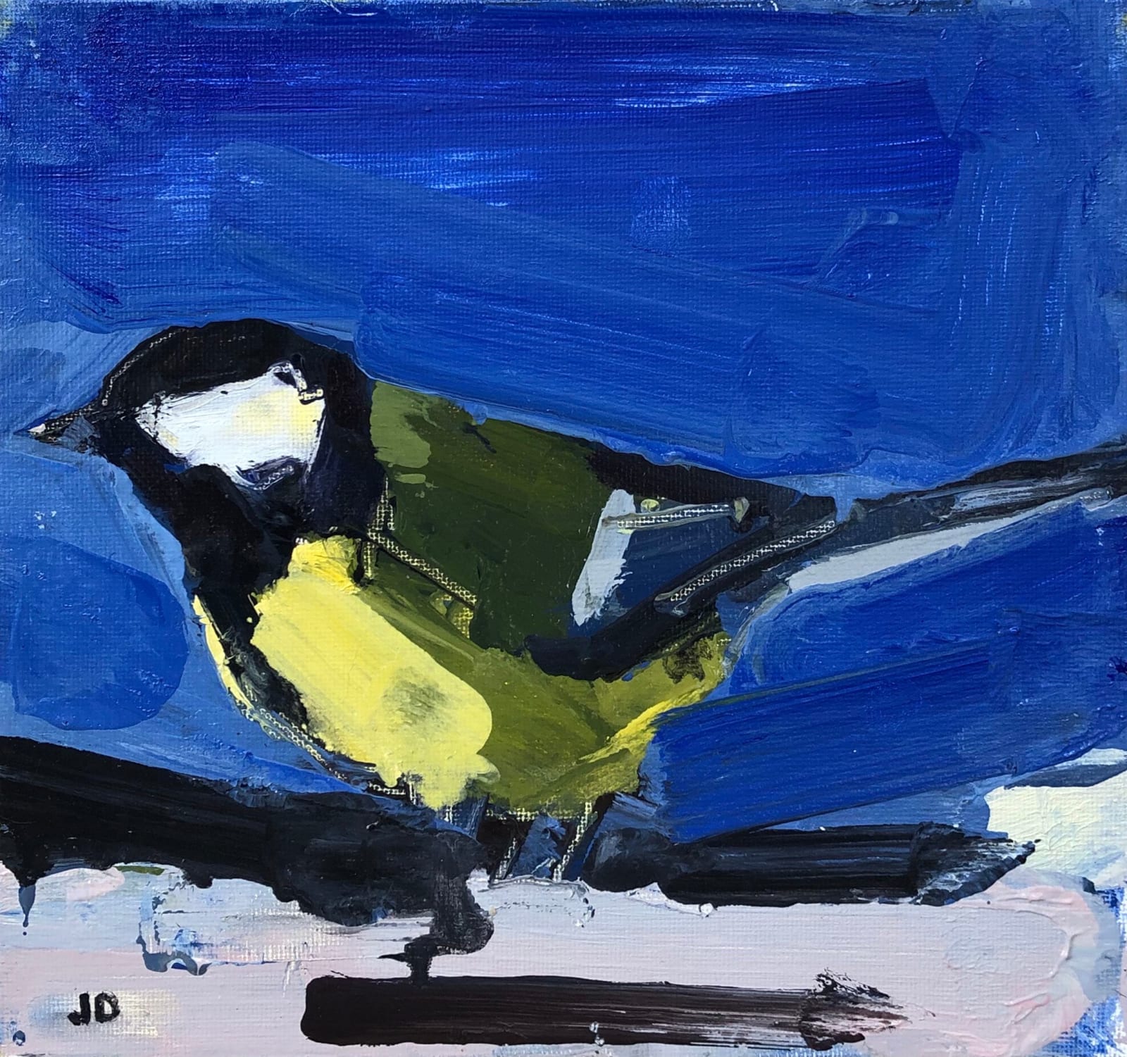 John Dobbs, Great Tit (Hungerford Gallery)
