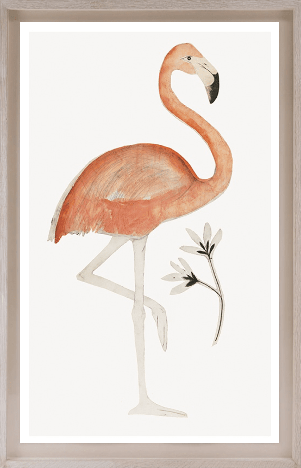 Beatrice Forshall, Flamingo (Unframed)