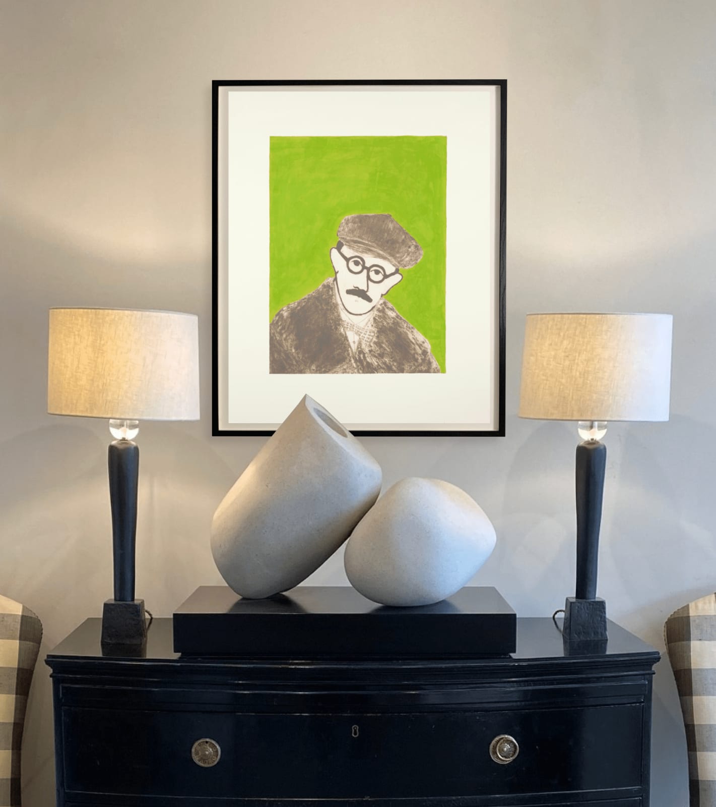Kate Boxer, James Joyce (Unframed)