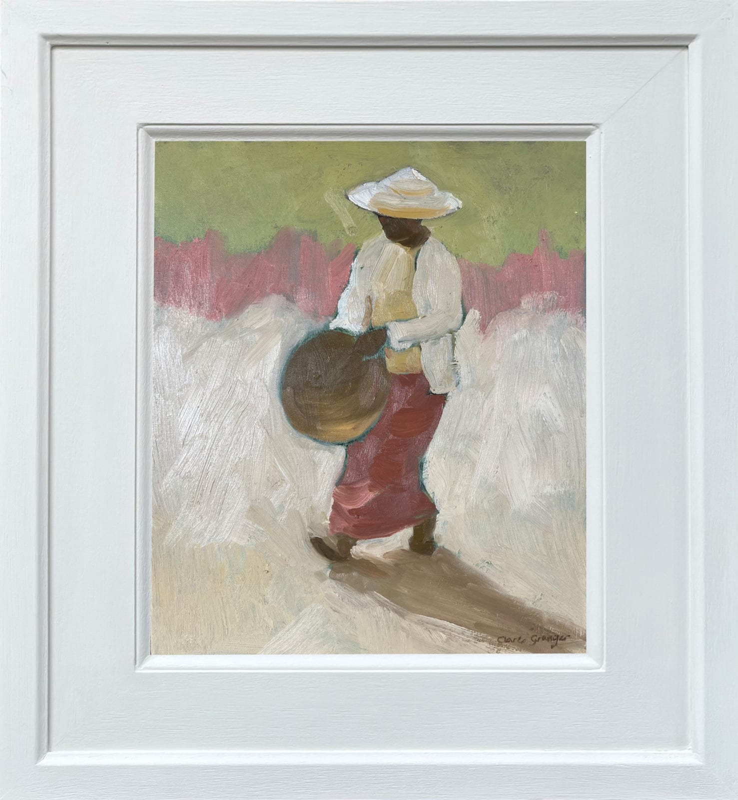 Clare Granger, Round Basket (London Gallery)