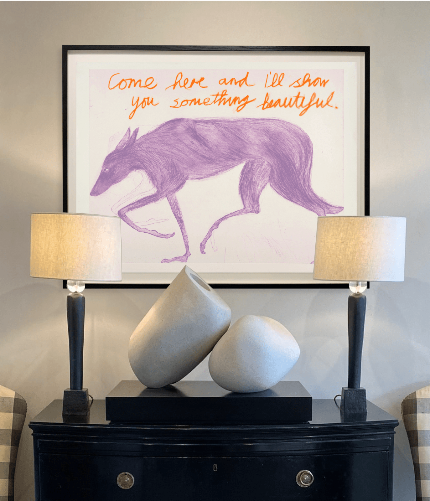 Kate Boxer, Come Here (Unframed)