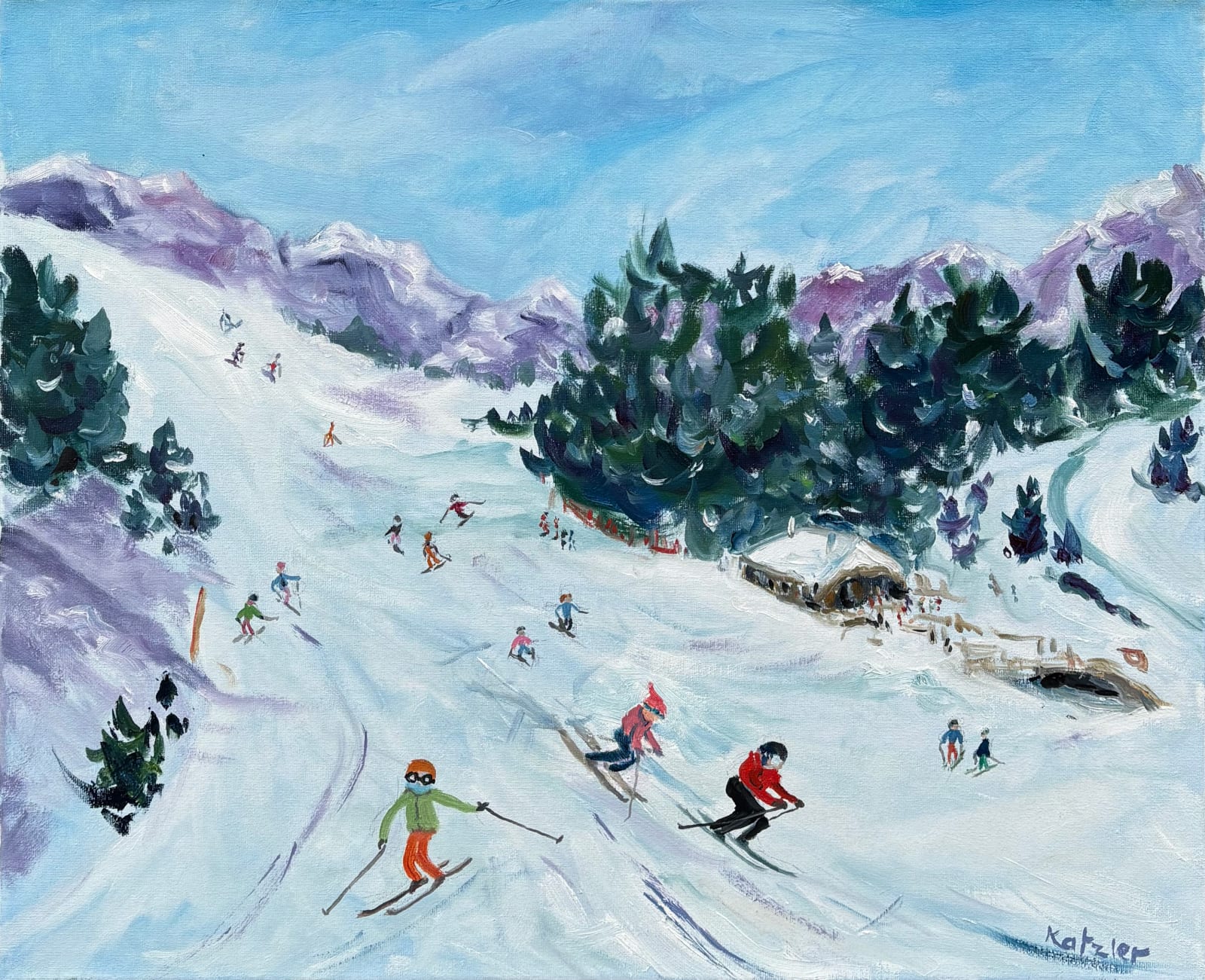 Fi Katzler, Ski Whizz (London Gallery)