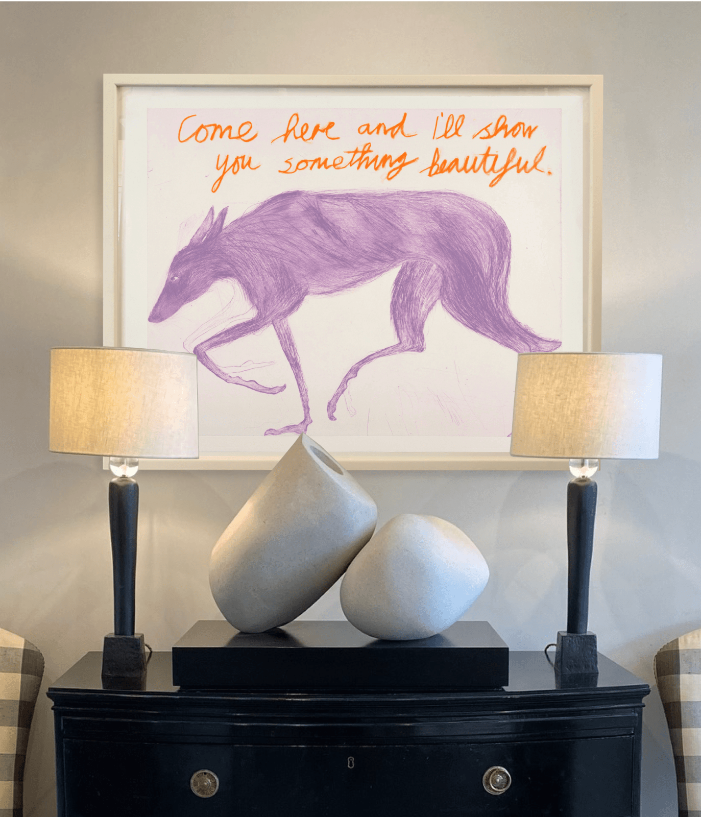 Kate Boxer, Come Here (Unframed)