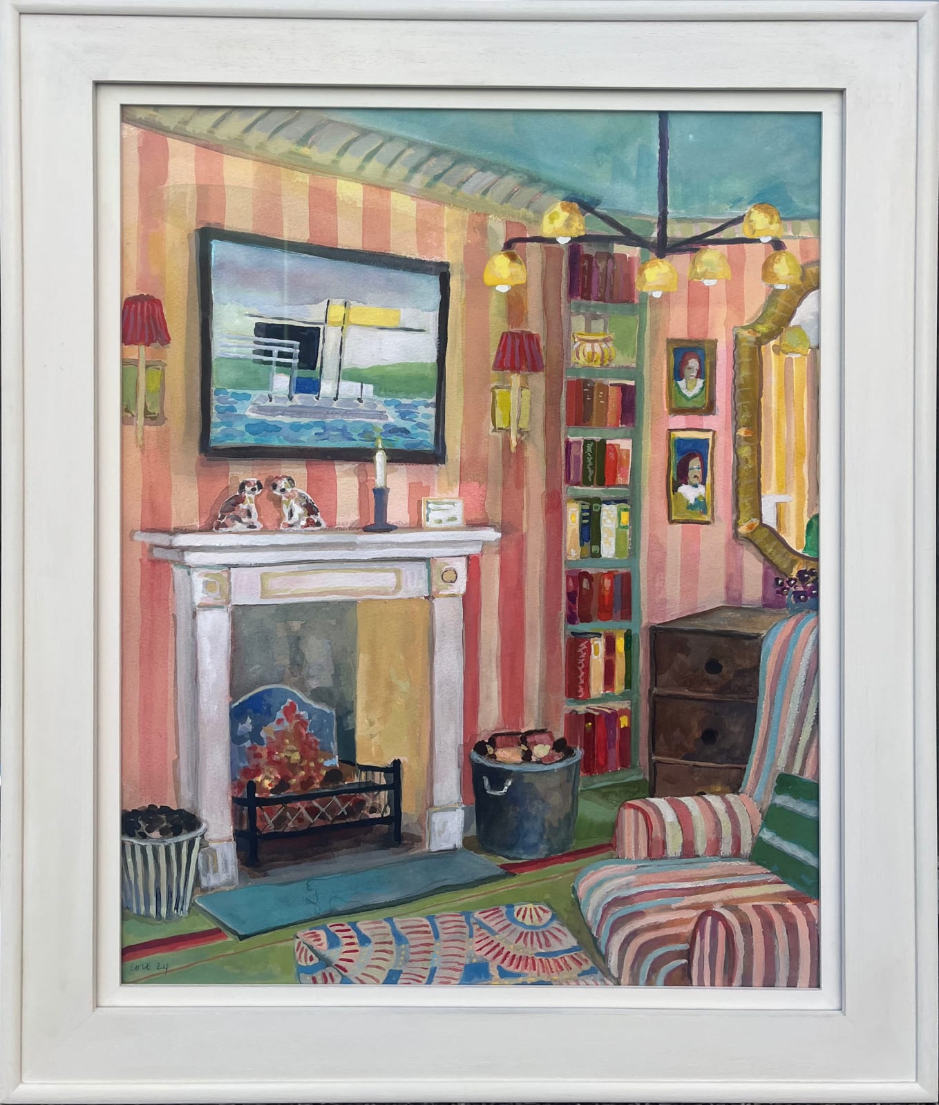 Lottie Cole, Interior with Marlow Moss