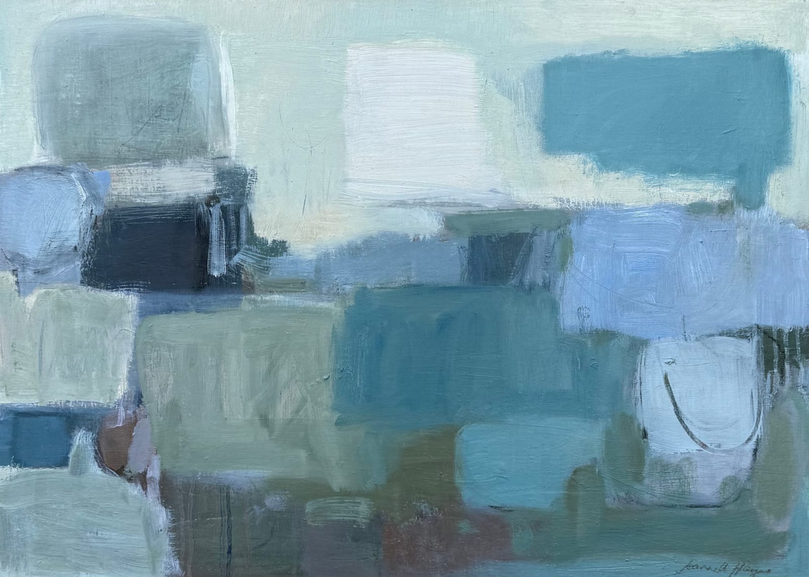 Jeannette Hayes, Winter Melody (Southcot) (Hungerford Gallery)