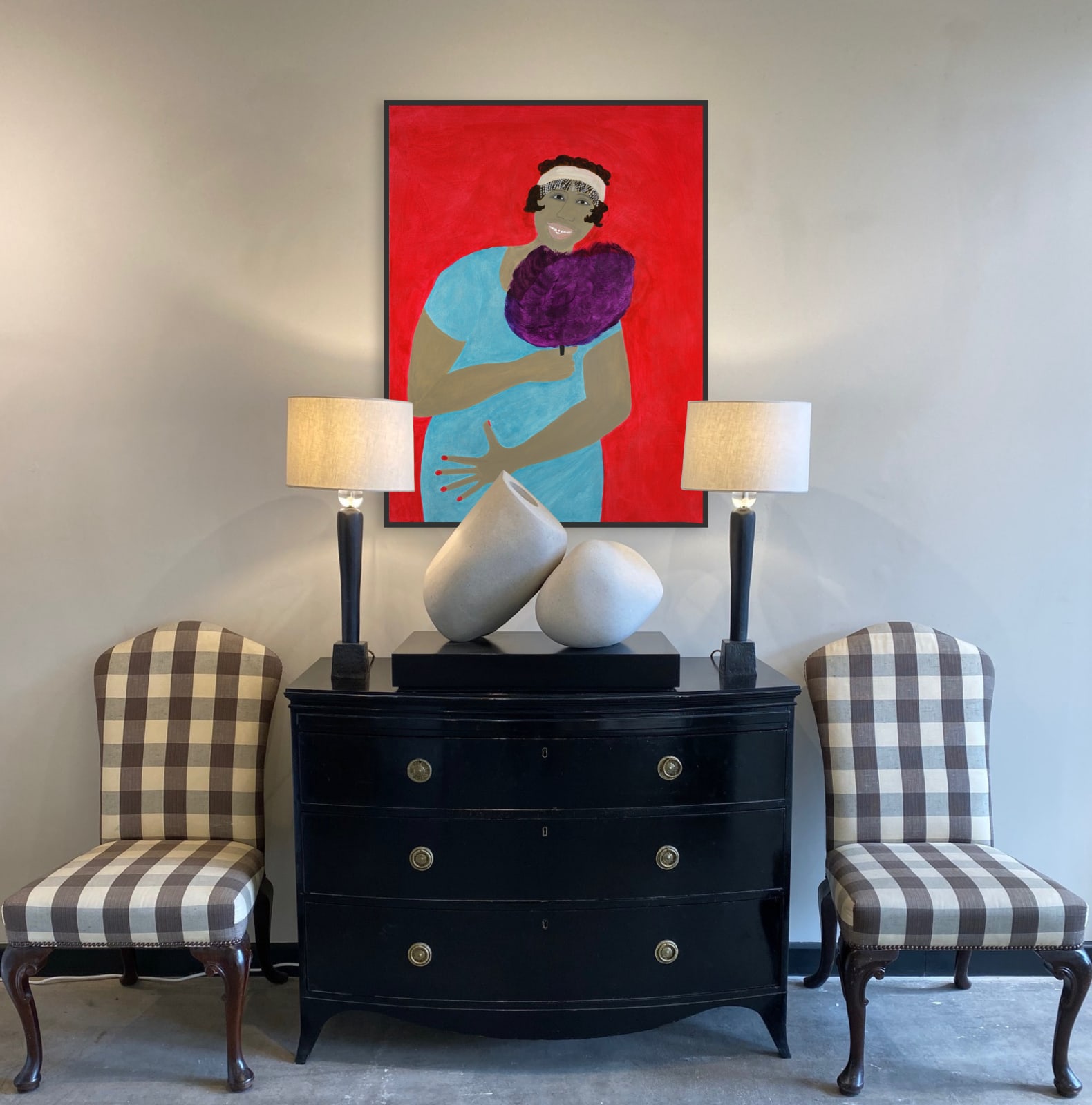 Kate Boxer, Ma Rainey (Hungerford Gallery)