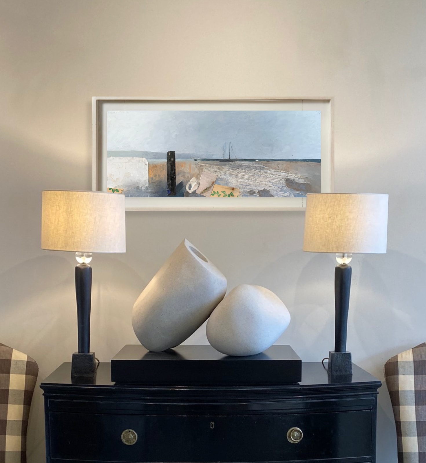 Keith Purser, Rainswept II, 2018 (London Gallery)