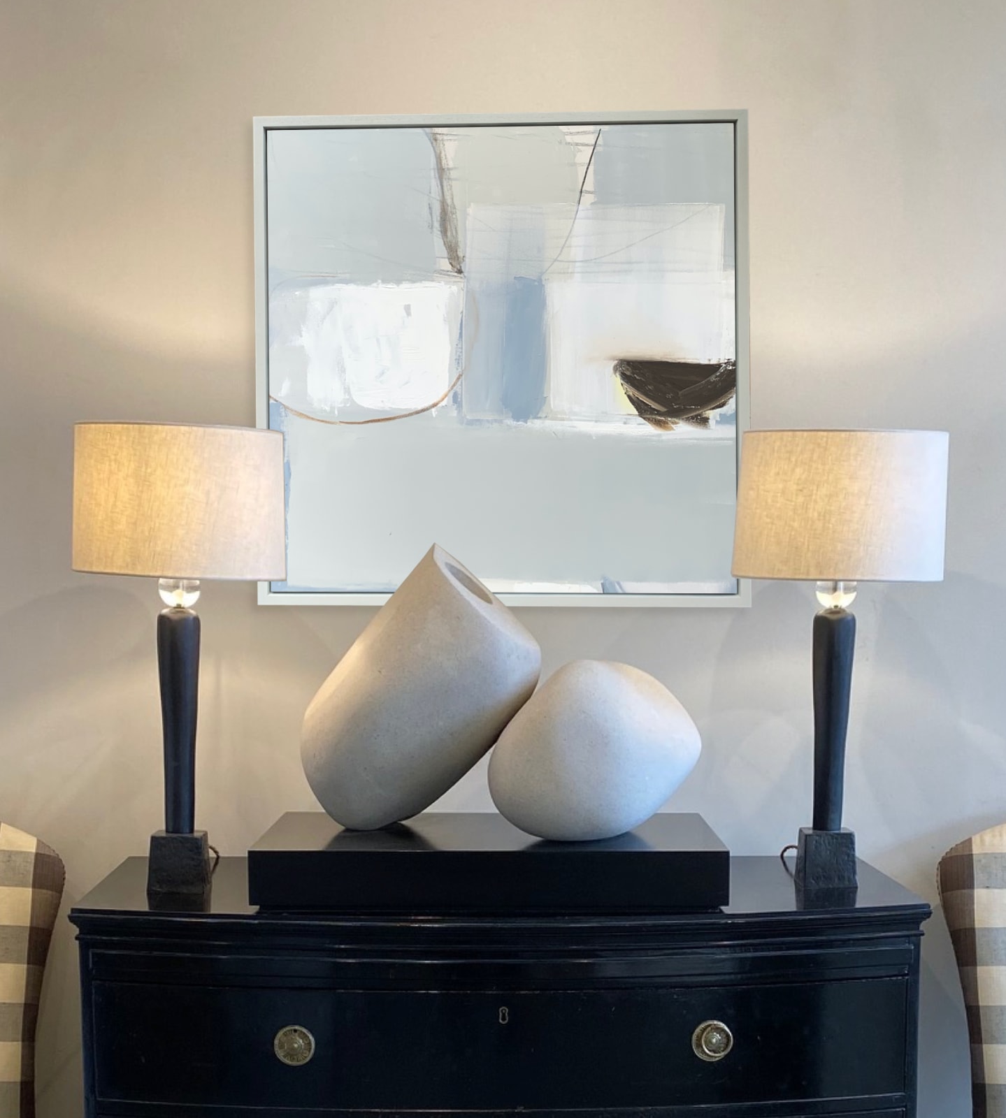 Bo Hilton, Interior Whites and Greys (London Gallery)