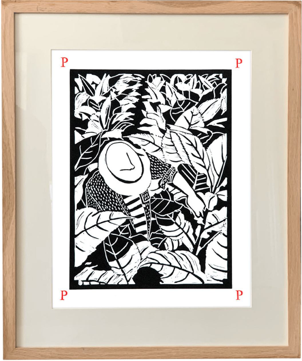 Dione Verulam, p is for picking (Unframed)