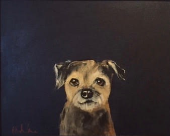Robert James Clarke, Border Terrier II (Hungerford Gallery)