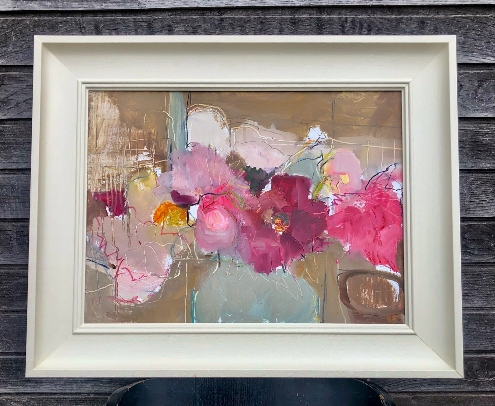 Jo Vollers, Dahlias and Pinks (London Gallery)
