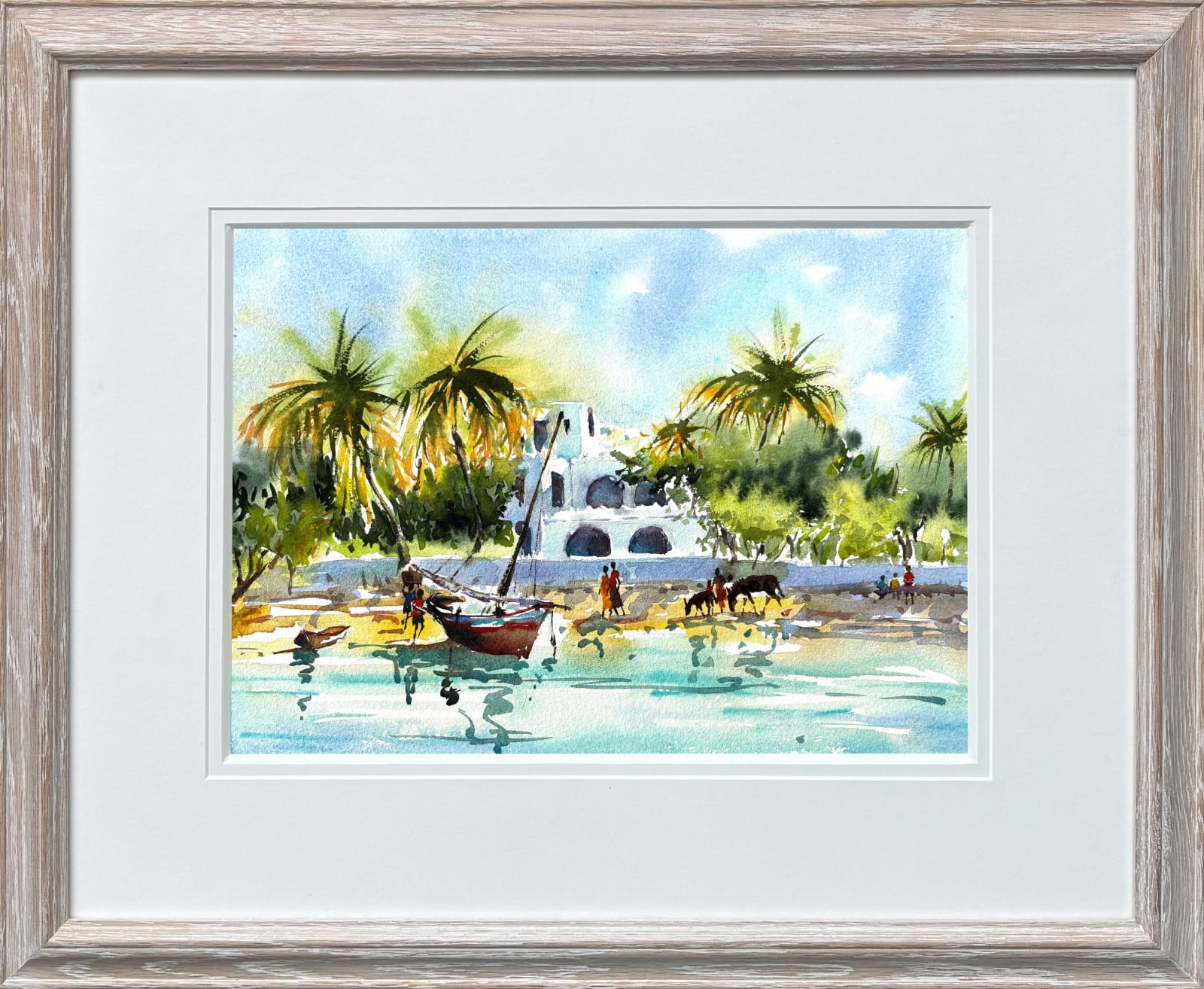 Julia Cassels, Arriving, Shela, Lamu