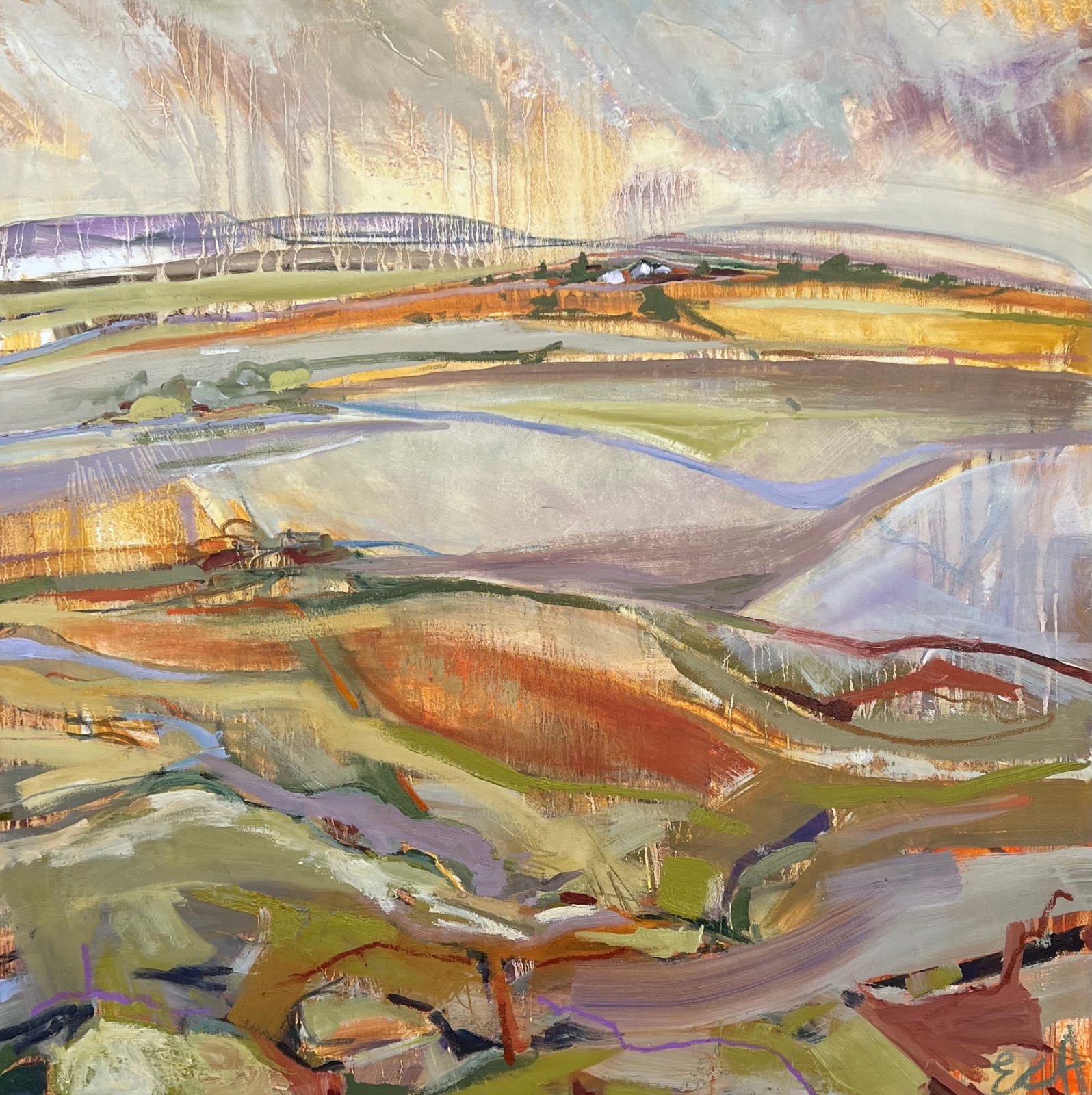 Emma Haggas, Moorland Farm (Hungerford Gallery)