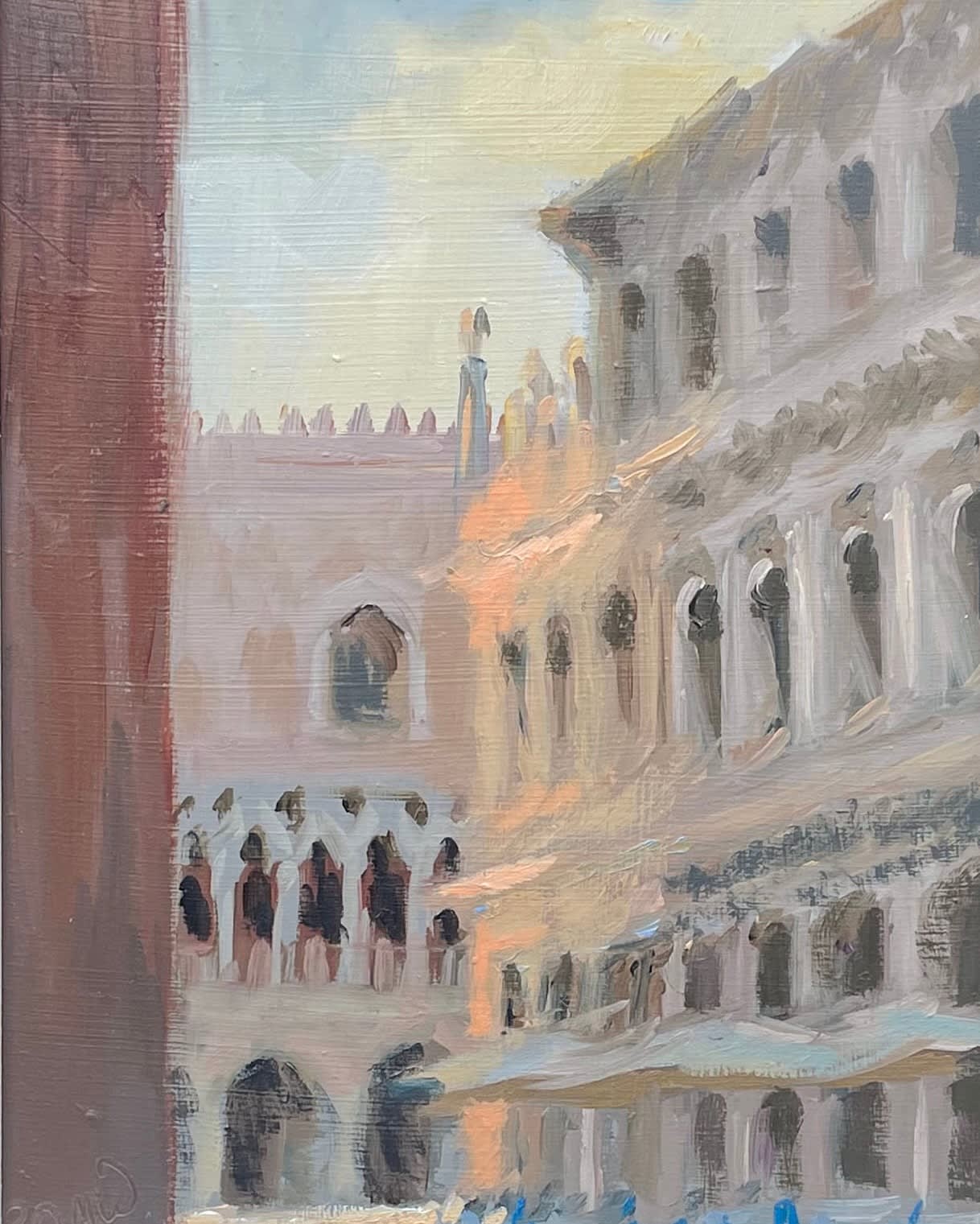 Rachel Wright, Early Light at San Marco (London Gallery)