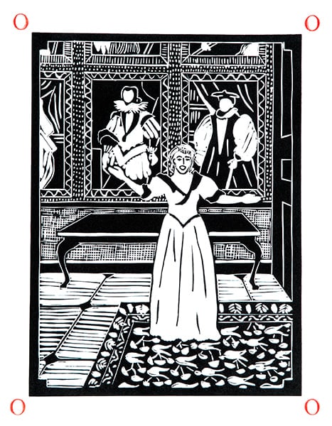 Dione Verulam, o is for opera (Unframed)