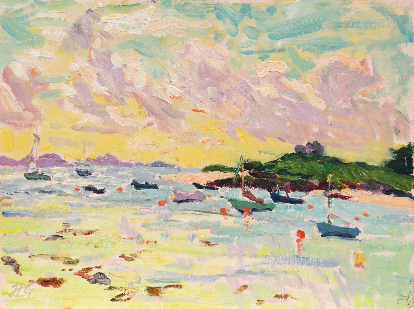 Hugo Grenville, Dawn, Looking Towards the Eastern Isles