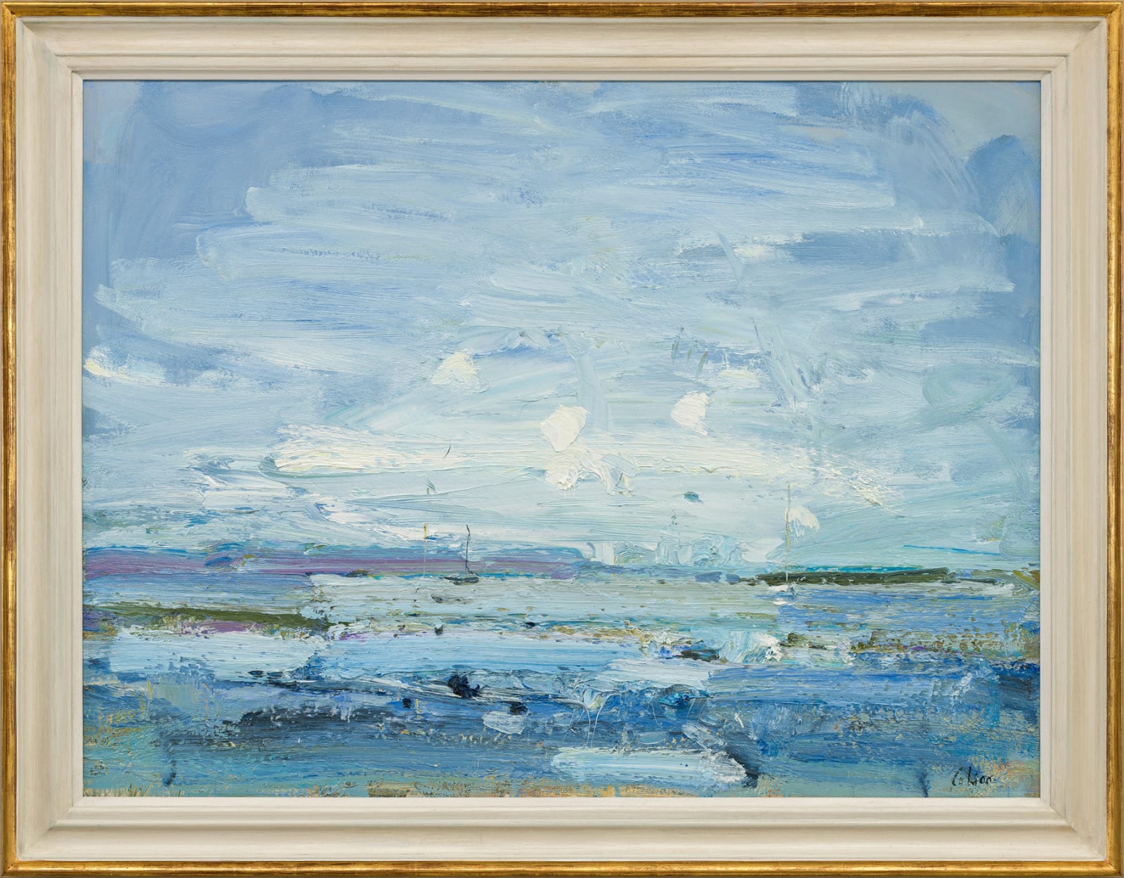 Richard Colson, High Tide on the Staithe