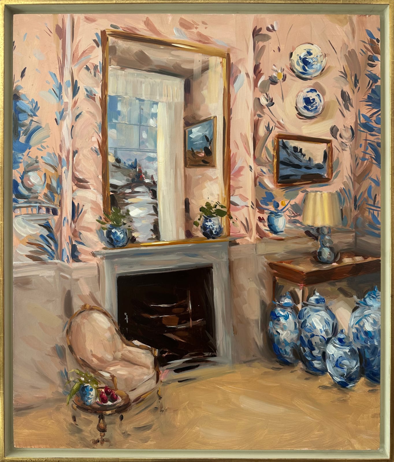 Georgina Crisford, As The Mazy Web She Whirls (Hungerford Gallery)