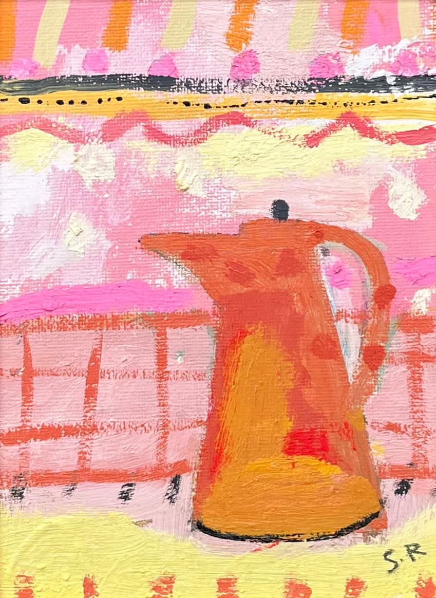 Sam Rudd, Red Teapot (Hungerford Gallery)