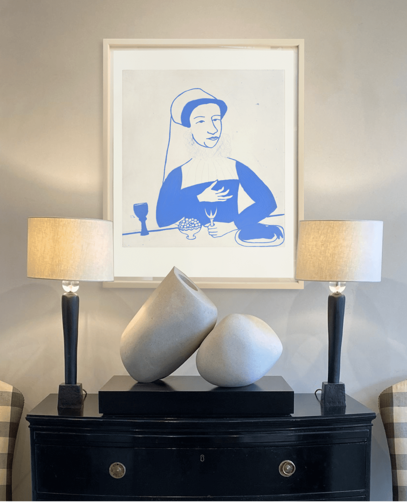 Kate Boxer, Catherine de Medici (Unframed)