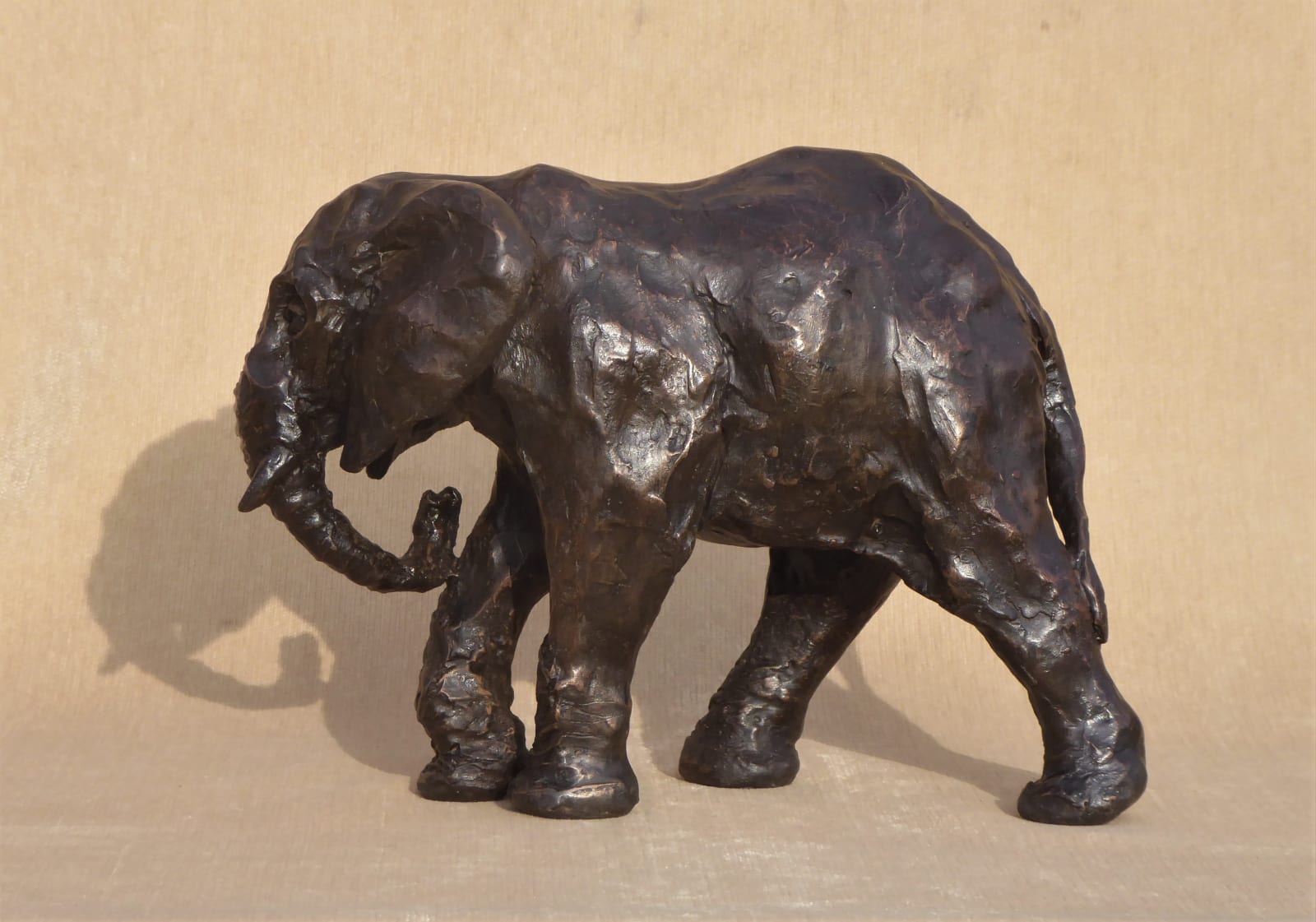 Julia Cassels, Elephant (Mother to Small One)
