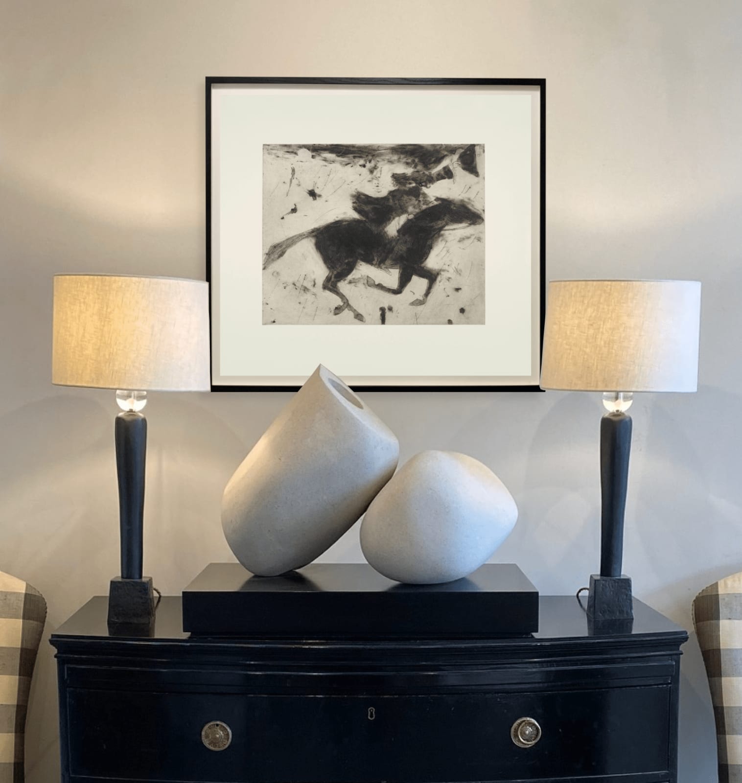 Kate Boxer, Dick Turpin leaving for York (Unframed)