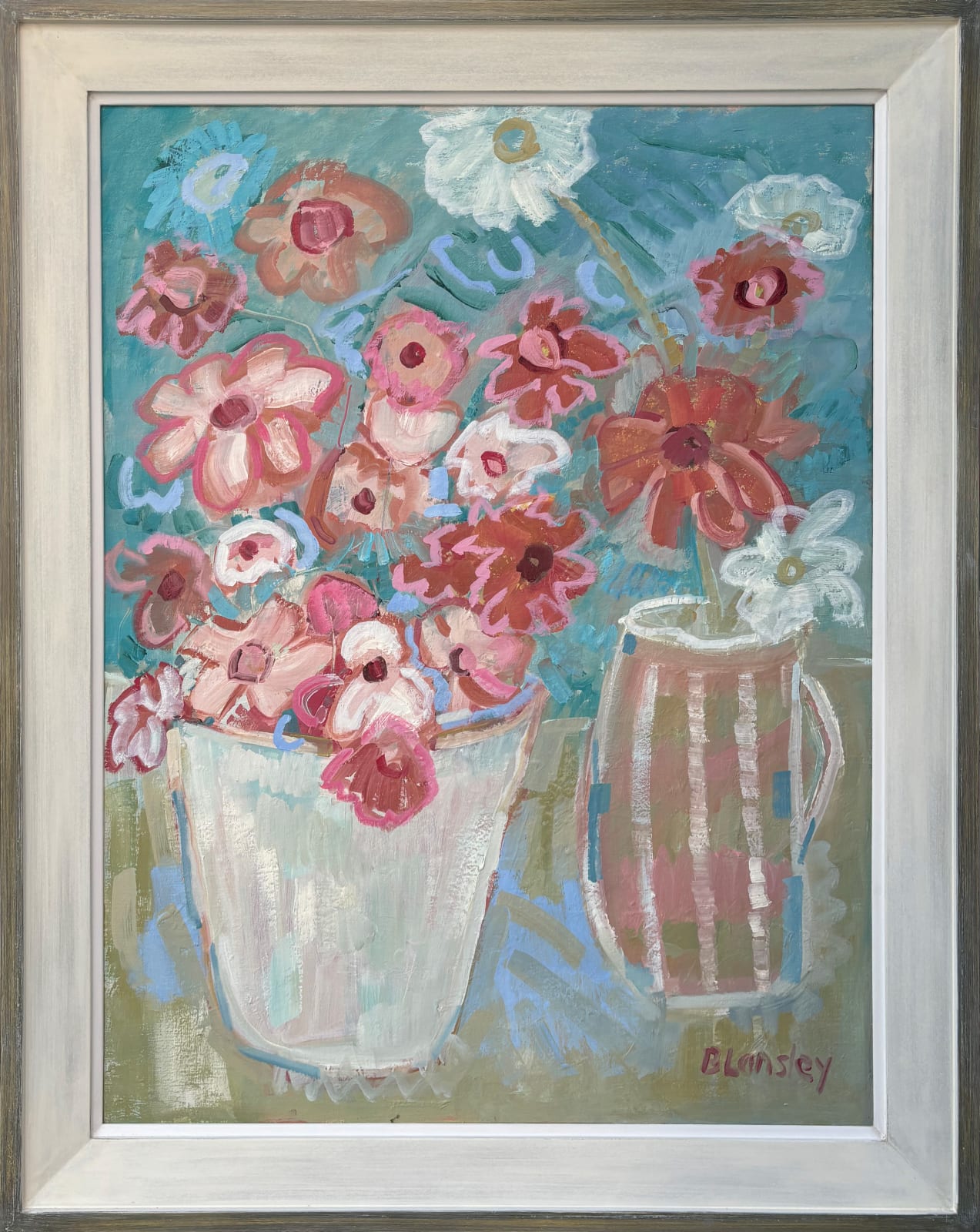 Bridget Lansley, Flowers of Joy (Hungerford Gallery)