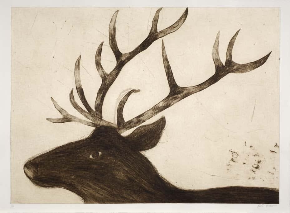 Kate Boxer, Stag (Unframed)