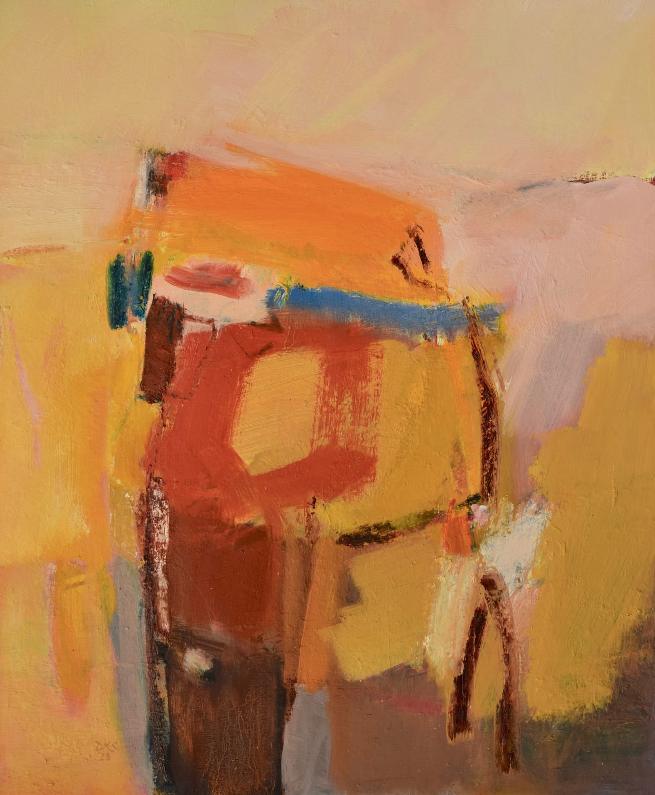 Dafila Scott, Sunrise (Hungerford Gallery)